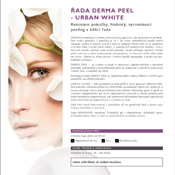 DERMA PEEL - URBAN WHITE ošetření