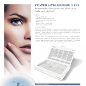 POWER HYALURONIC EYES ošetření